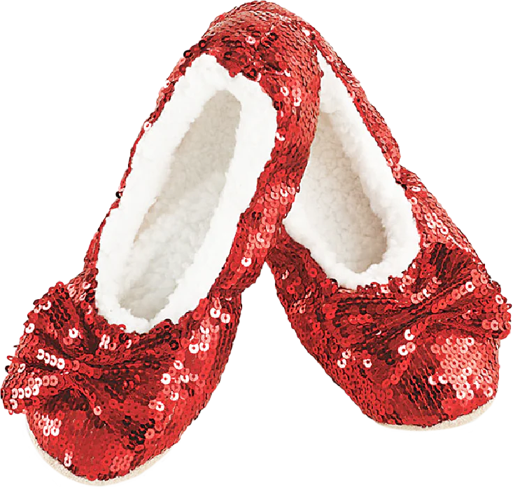 Sparkly Red Slippers