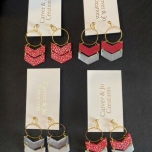 Trendy Chevron earrings soooo now! without RSWP logo